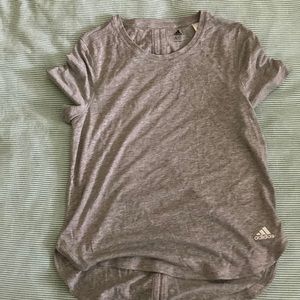 Adidas grey color tshirt
